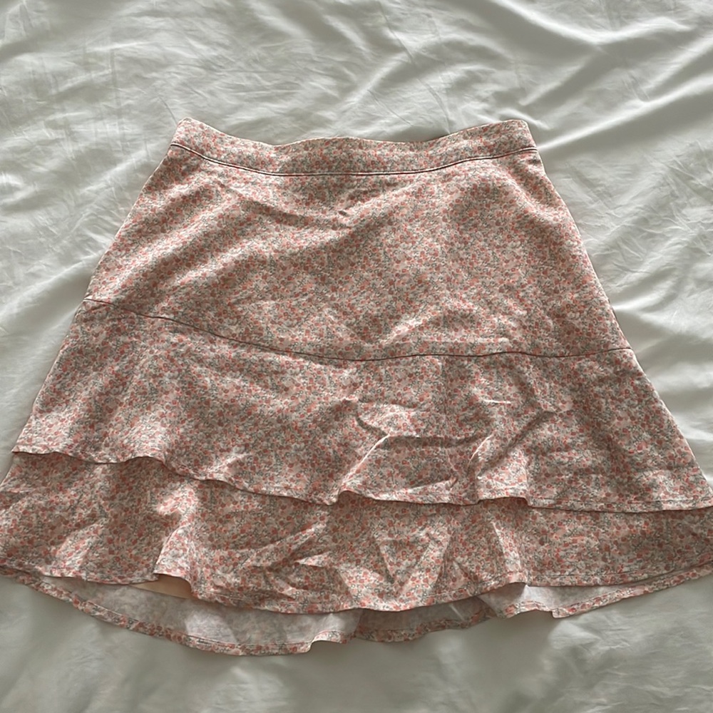 Showpo floral skirt